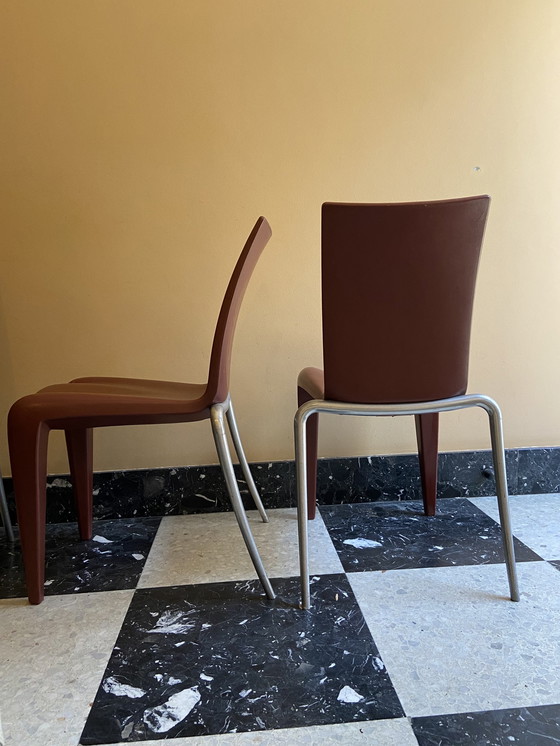 Image 1 of 2x Vitra Louis 20 chair by Philippe Starck