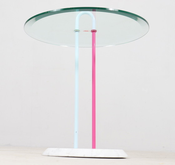 Image 1 of  Vico Magistretti. For Cattelan, side table/coffee table, marble, model: Othello, Italy, 1980s