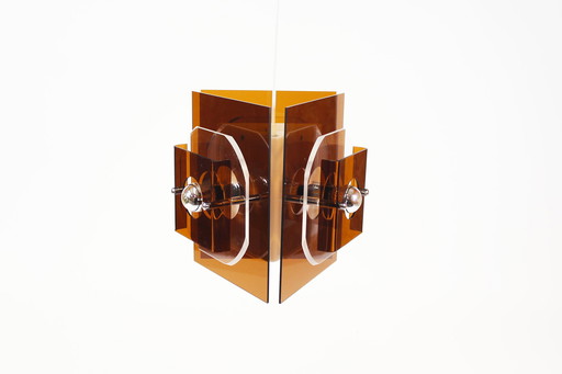 Space age hanging lamp by Herda