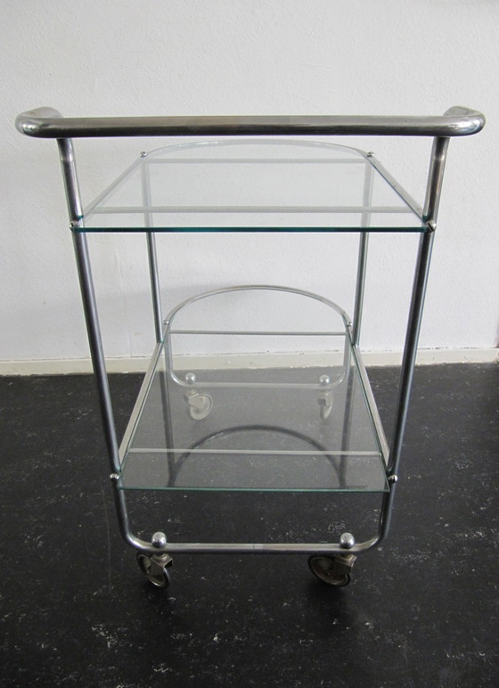 Image 1 of Art Deco Serving Cart 1925