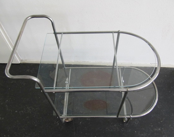 Image 1 of Art Deco Serving Cart 1925