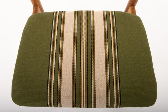 Image 1 of Set Of 6 Vintage Dining Chairs In Oak