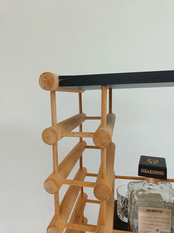 Image 1 of Wine rack/beverage cart - Richard Nissen for Bodum