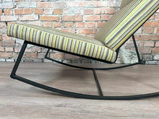 Image 1 of Gus Modern GT Rocker yellow striped - armchair