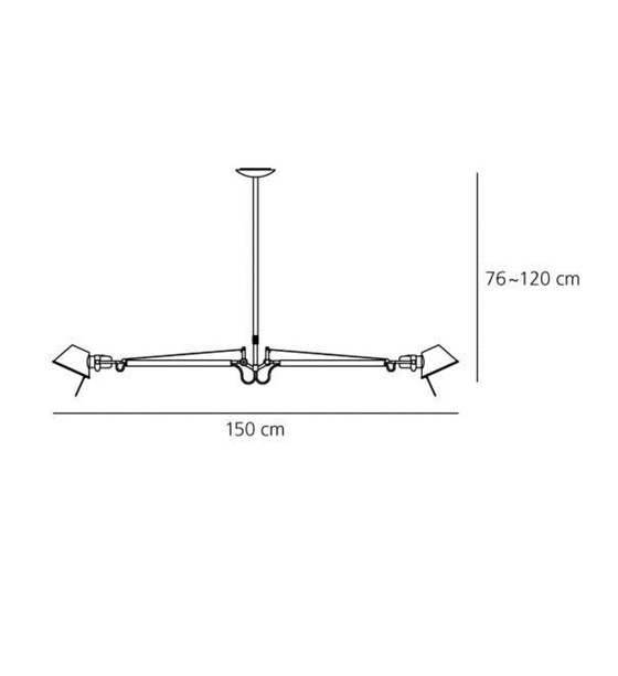 Image 1 of ARTEMIDE TOLOMEO SOSPENSIONE