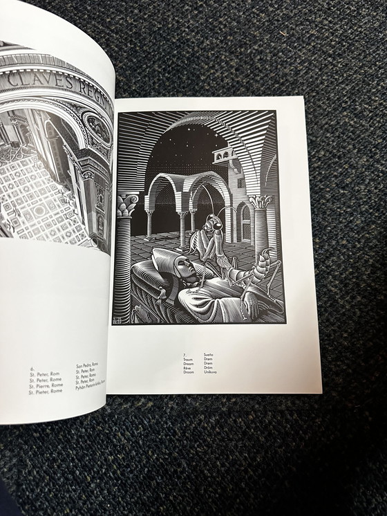 Image 1 of MC Escher Graphics and drawings book