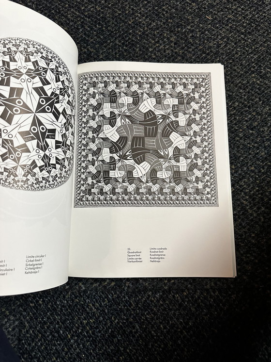 Image 1 of MC Escher Graphics and drawings book