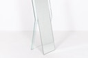 Sculptural Italian design full length mirror