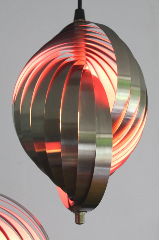 Image 1 of Vintage Space Age Pendant Light 