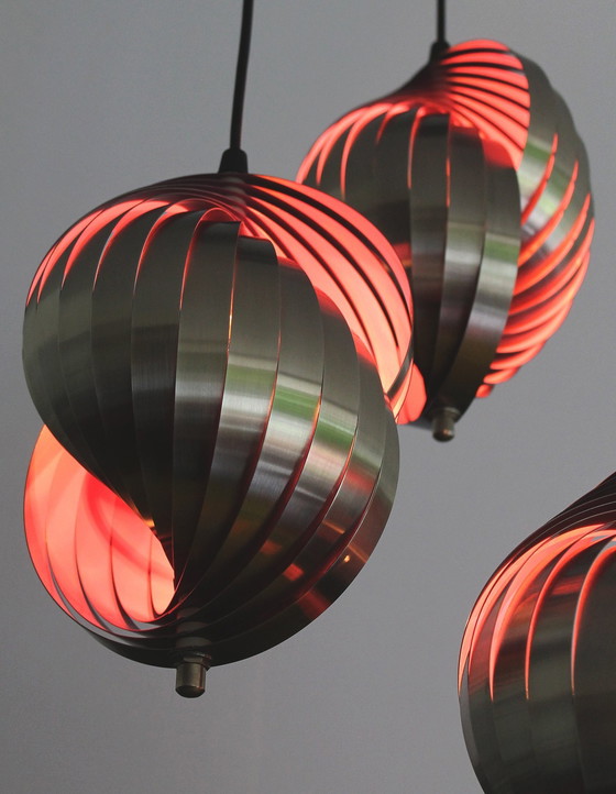 Image 1 of Vintage Space Age Pendant Light 