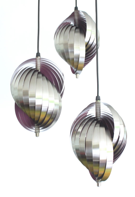 Image 1 of Vintage Space Age Pendant Light 