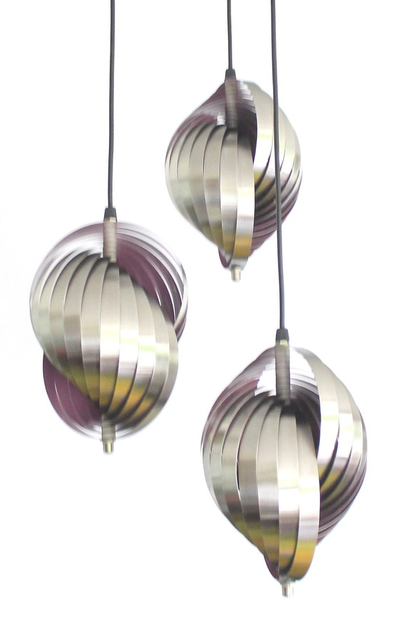 Image 1 of Vintage Space Age Pendant Light 