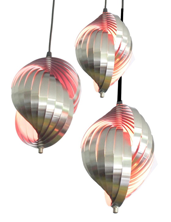 Image 1 of Vintage Space Age Pendant Light 