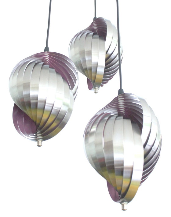 Image 1 of Vintage Space Age Pendant Light 