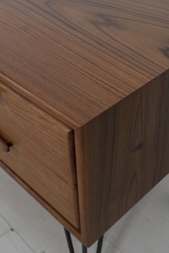 Image 1 of German teak chest of drawers