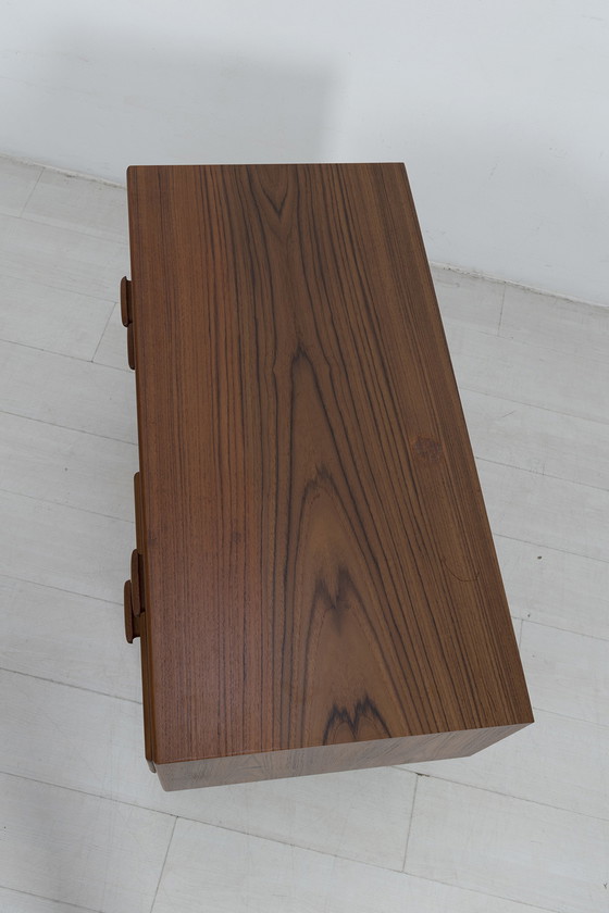 Image 1 of German teak chest of drawers