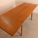 Pastoe Oak Dining Table Vintage Design