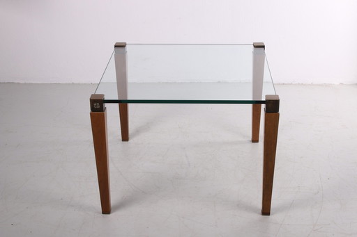 Peter Ghyzcy Coffee table with wooden legs Model T56/2