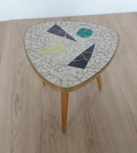 Image 1 of 1950s Plant table with ceramic top