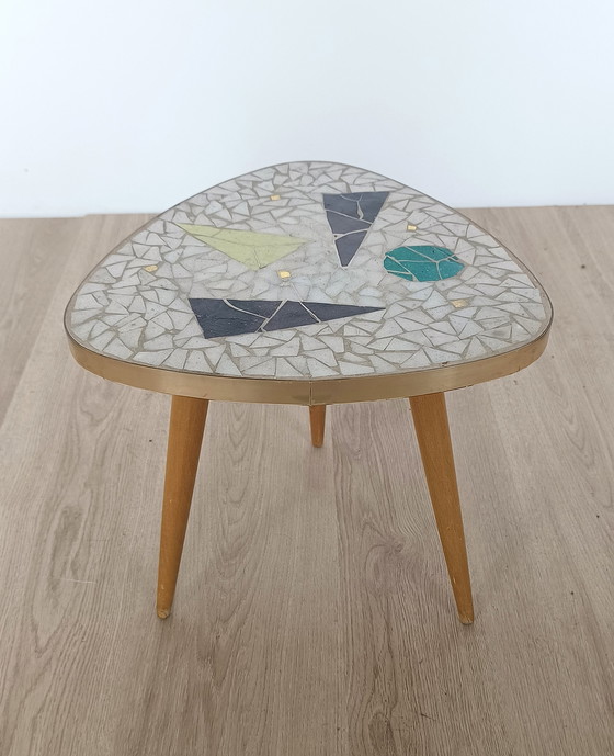 Image 1 of 1950s Plant table with ceramic top