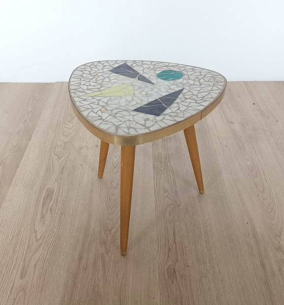 Image 1 of 1950s Plant table with ceramic top