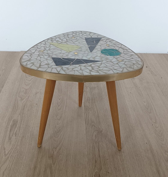 Image 1 of 1950s Plant table with ceramic top