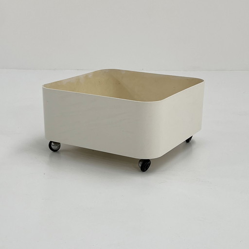 Planter On Wheels Model 4682 By Anna Castelli For Kartell, 1970S