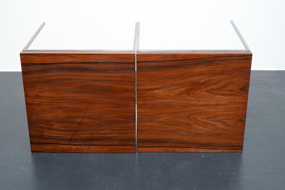 Image 1 of Tavolini vintage da architetto di Knud Joos per Jason Møbler, anni '50, set di 2