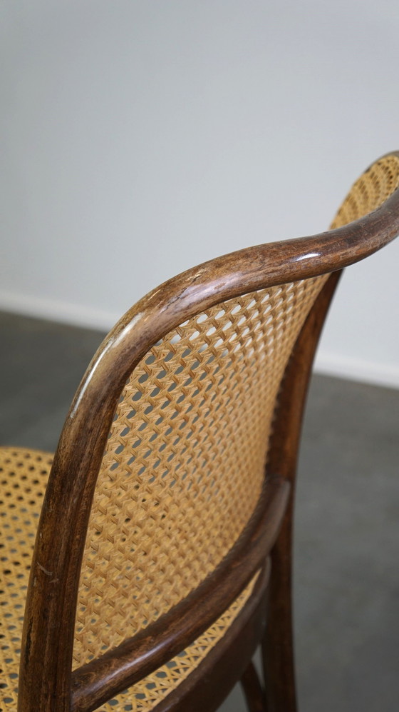 Image 1 of Chaise de bistrot design vintage modèle 811 par Josef Hoffmann pour FMG