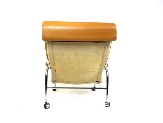 Image 1 of Bore leather armchair by Noboru Nakamura