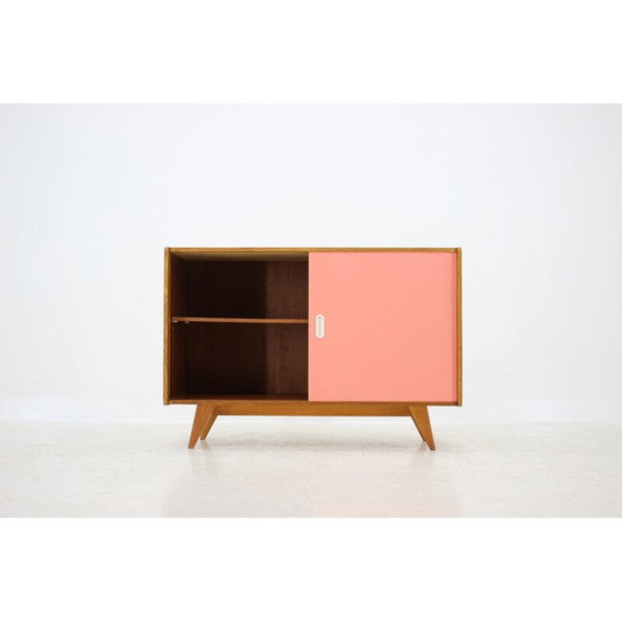Image 1 of Credenza vintage in legno di quercia di Jiří Jiroutek, Cecoslovacchia 1960