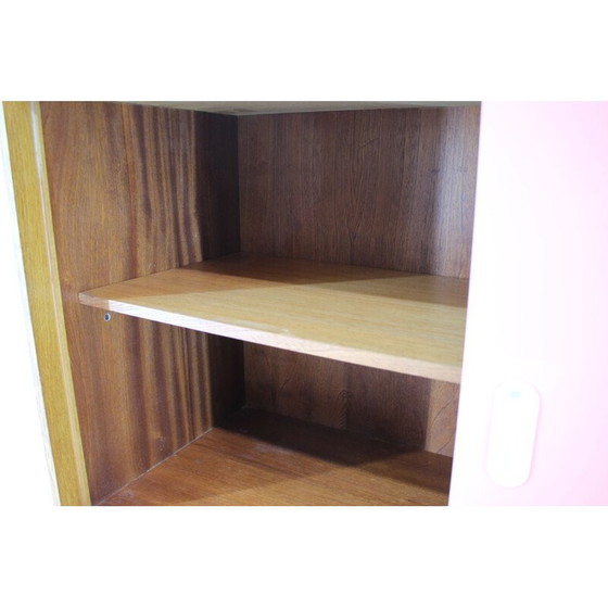 Image 1 of Credenza vintage in legno di quercia di Jiří Jiroutek, Cecoslovacchia 1960