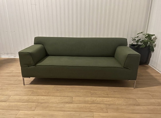 Image 1 of Design On Stock Bloq 3-Seater Sofa Green