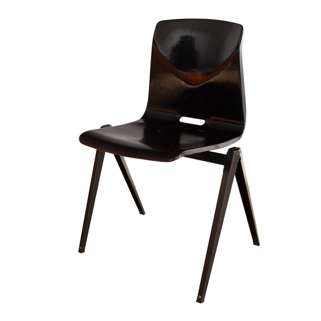 椅子 Galvanitas chair S22 brown&black Galvanitas chair S22 brown&black S16 Chair Ocher Brown / Ebony