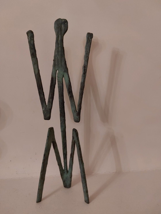 Image 1 of Sjef Voets Bronze sculpture 'Petit sourcier'