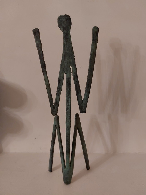 Image 1 of Sjef Voets Bronze sculpture 'Petit sourcier'