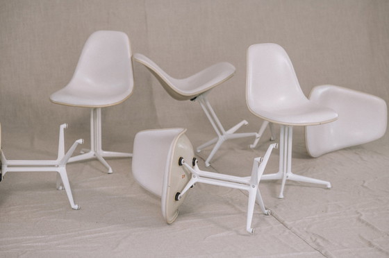 Image 1 of Eames 'La Fonda' dining chair set