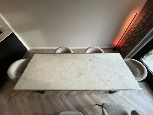 Dining Table Marble, Richmond Levanto