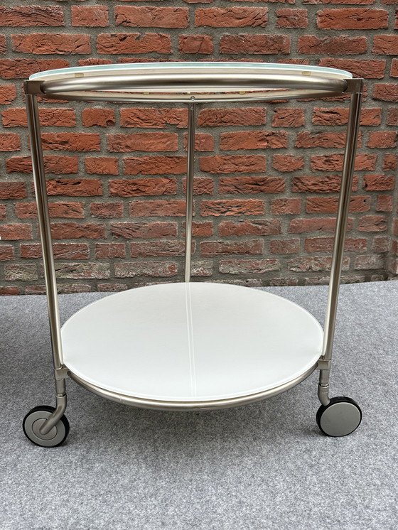 Image 1 of 2 x Strind trolley and coffee table by Ehlen Johansson for Ikea.