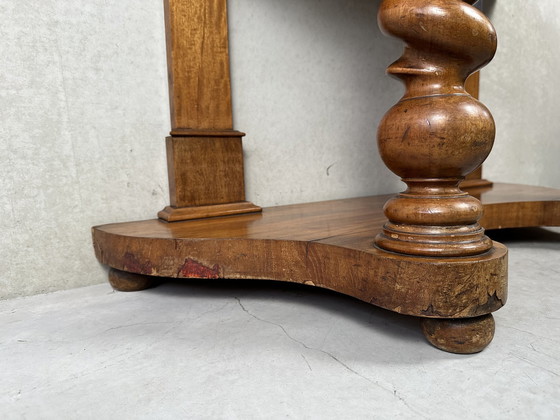 Image 1 of Ancienne console italienne, table à écrire