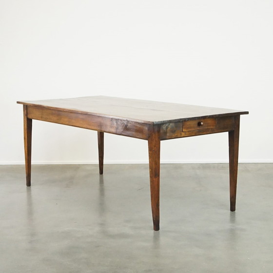 Image 1 of Fruit Tree Dining Table With 2 Drawers