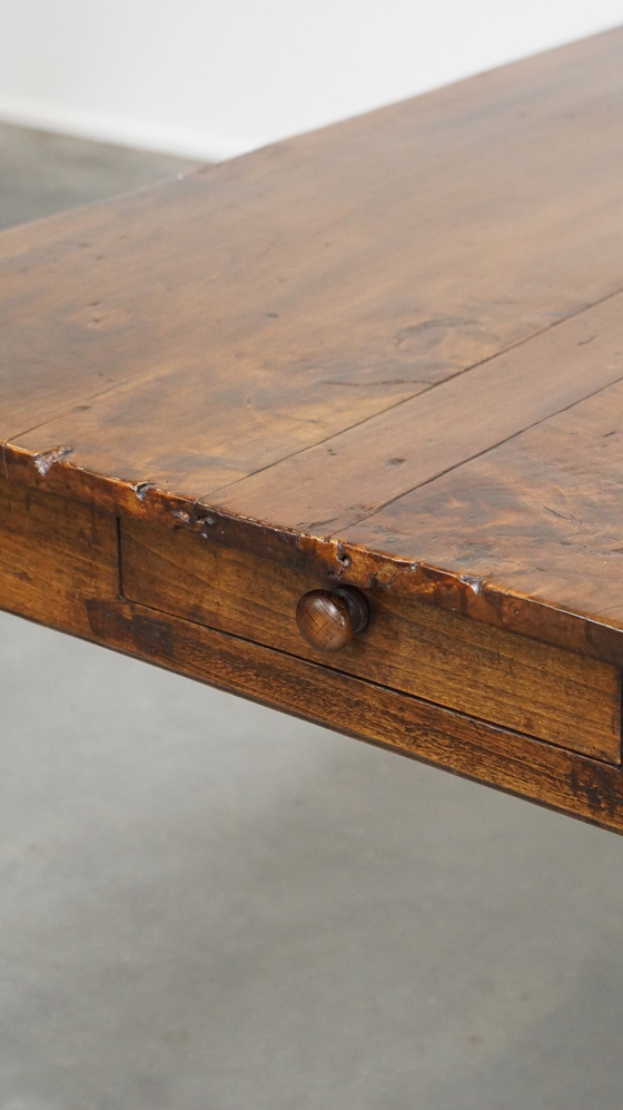 Image 1 of Fruit Tree Dining Table With 2 Drawers