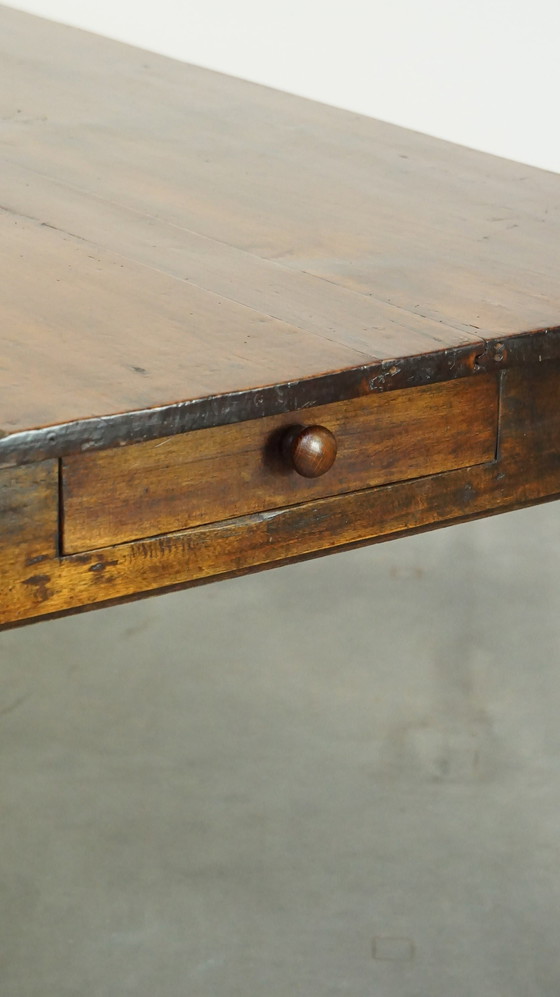 Image 1 of Fruit Tree Dining Table With 2 Drawers