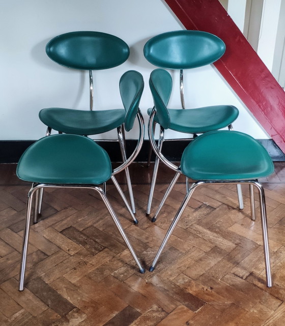 Image 1 of 4x Arrben Italy chairs