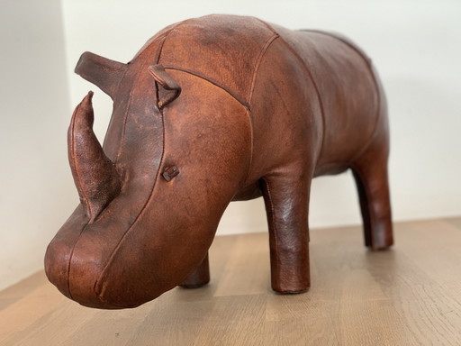 Rhinoceros Footstool By Dimitri Omersa For Liberty