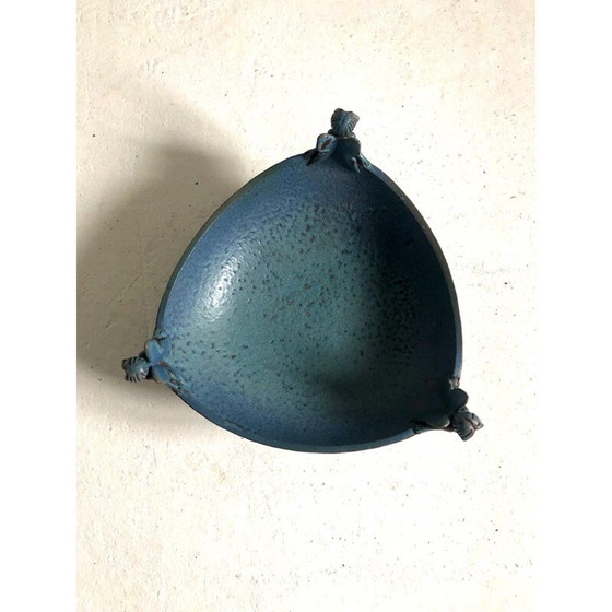 Image 1 of Ciotola vintage con decorazioni di elfi in ceramica, 1980