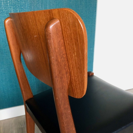 Image 1 of 2X Teak Danish Design Wooden Chairs