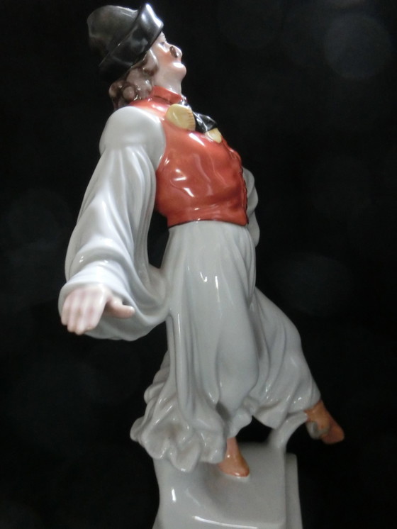 Image 1 of Herend porcelain figurine Hungary, Cossack, H: approx. 29 Cm