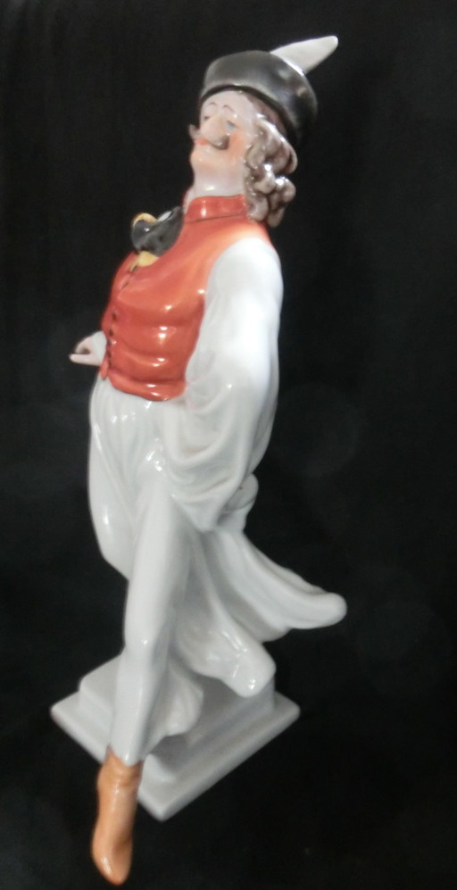 Herend porcelain figurine Hungary, Cossack, H: approx. 29 Cm