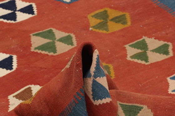 Image 1 of Kilim Fars Qashqai -Hand-woven-Unused 178 X 127 Cm No. 448859